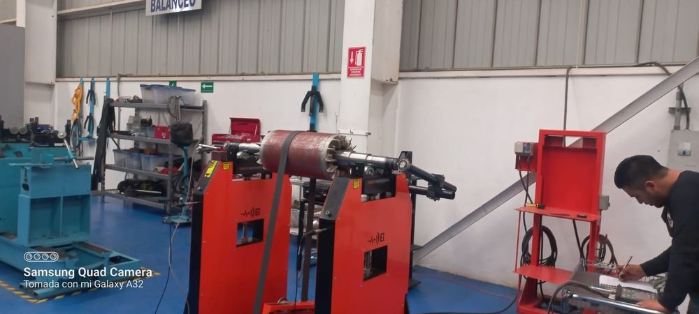 Estator de motor AC embobinado, vista frontal